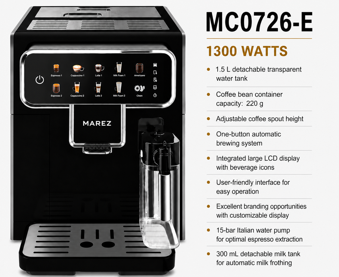 MarezCafe Barista Basica Model No. MC0726-E
