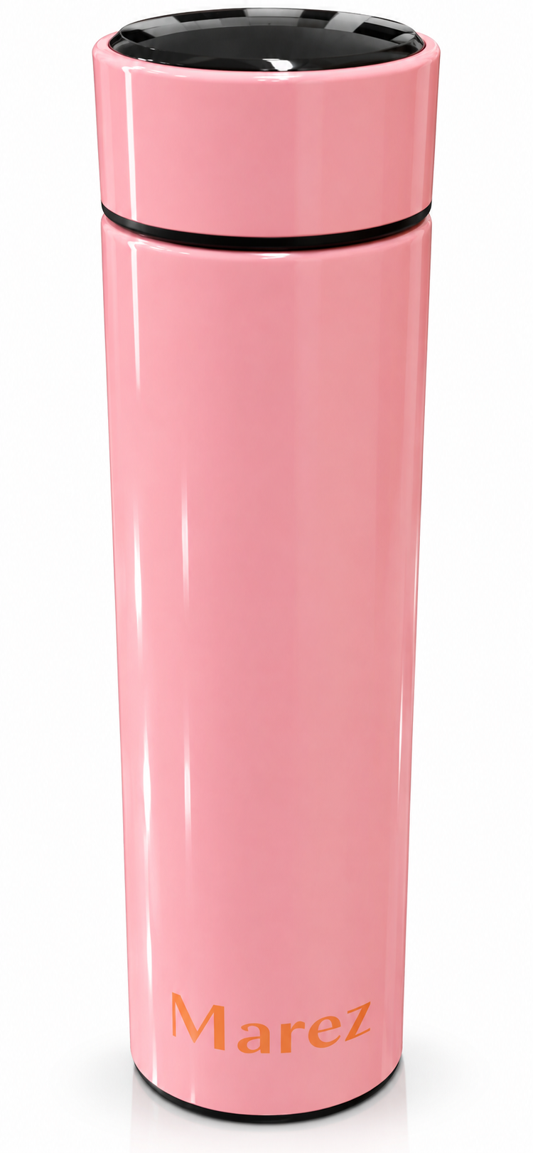 The Marez Smart Tumbler – 17 OZ LED Temperature Display | Vacuum-Insulated Stainless Steel | Coffee, Tea & Sports Water Bottle