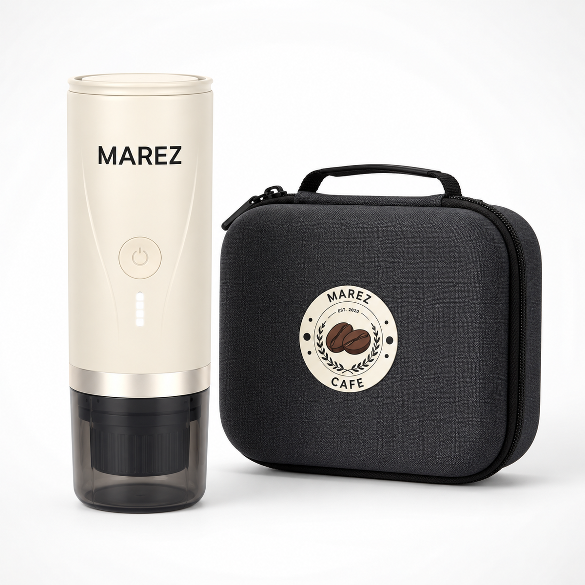 MarezCafe Aventura™ Portable Self-Heating Espresso Maker