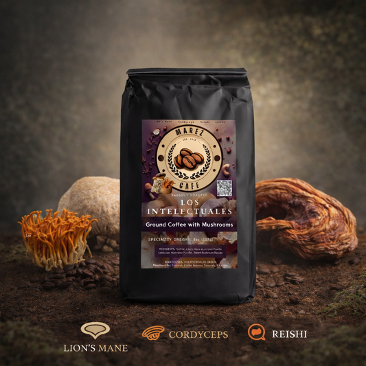 Los Intelectuales - Coffee with Mushrooms-Dark Roast