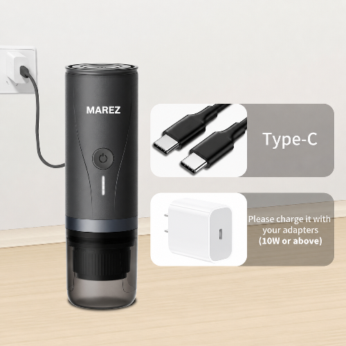MarezCafe Aventura™ Portable Self-Heating Espresso Maker