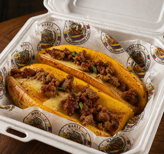 MADURO CON CARNE DESMECHADA