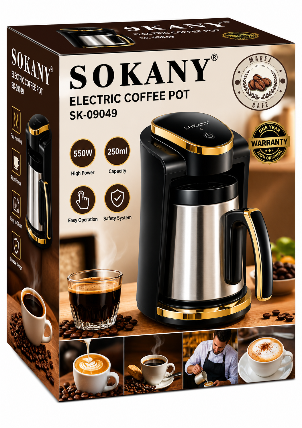 MarezCafe Turkish Coffee Maker